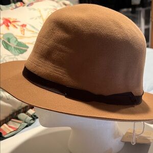 Classic Tan Fedora Hat